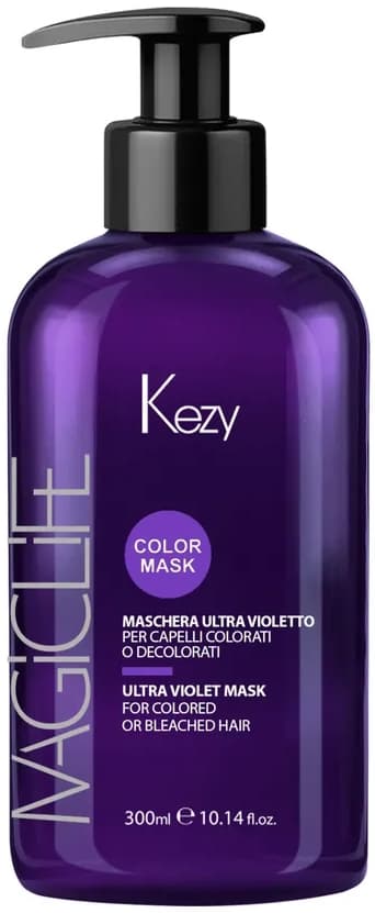 KEZY MAGIC LIFE Тонирующая маска "Ультрафиолет" для окрашенных или обесцвеченных волос 300 мл