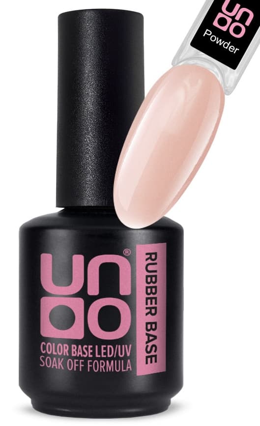 Базовый Гель-лак Rubber Color Base Gel "Uno" Powder, 12 г