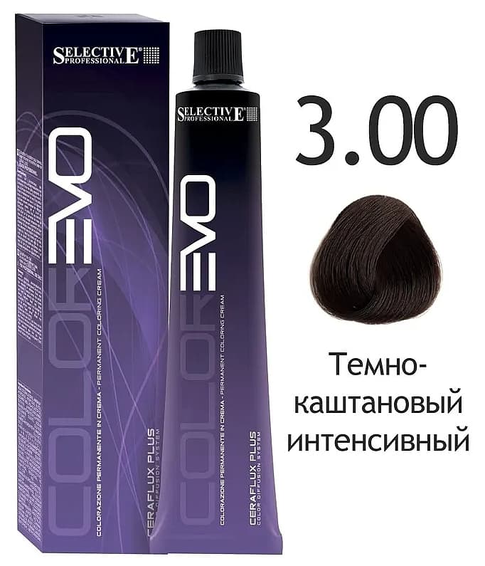 SELECTIVE COLOREVO 3.00  каштановый глубокий