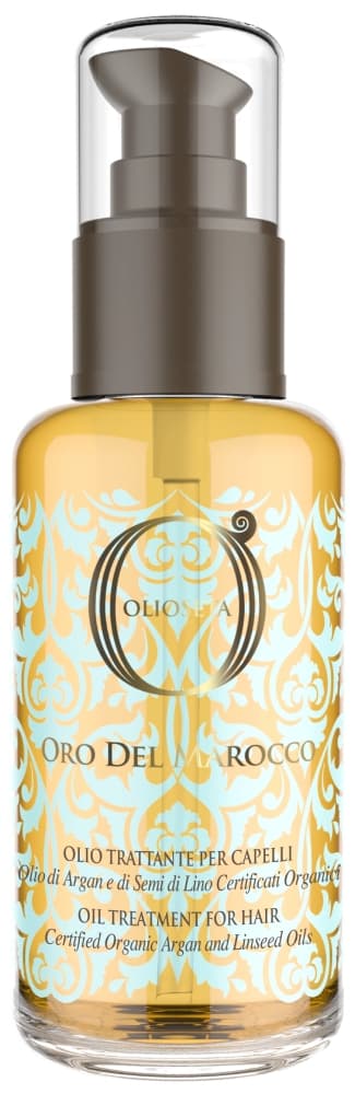 BAREX OLIOSETA Золото Марокко Масло-уход с маслом арганы и маслом семян льна, 100 мл. 