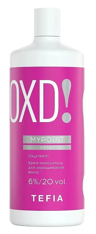 TEFIA MYPOINT Крем-окислитель для окрашивания волос 6% 900мл