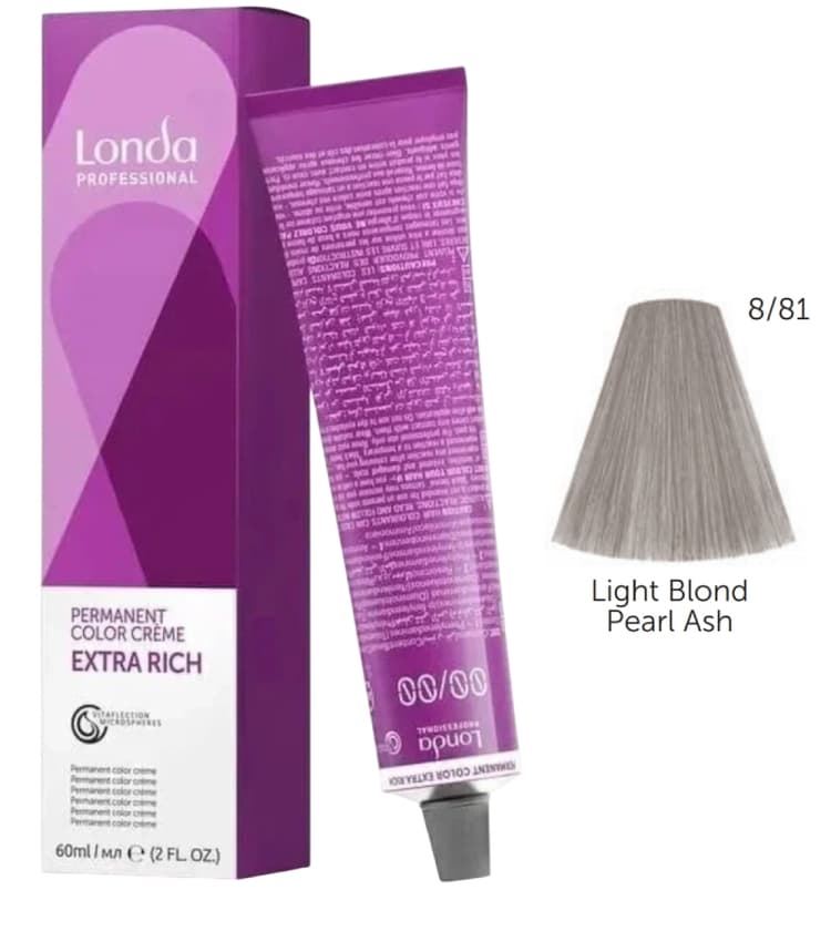 LONDACOLOR 8/81 светлый блонд жемчужно-пепельный