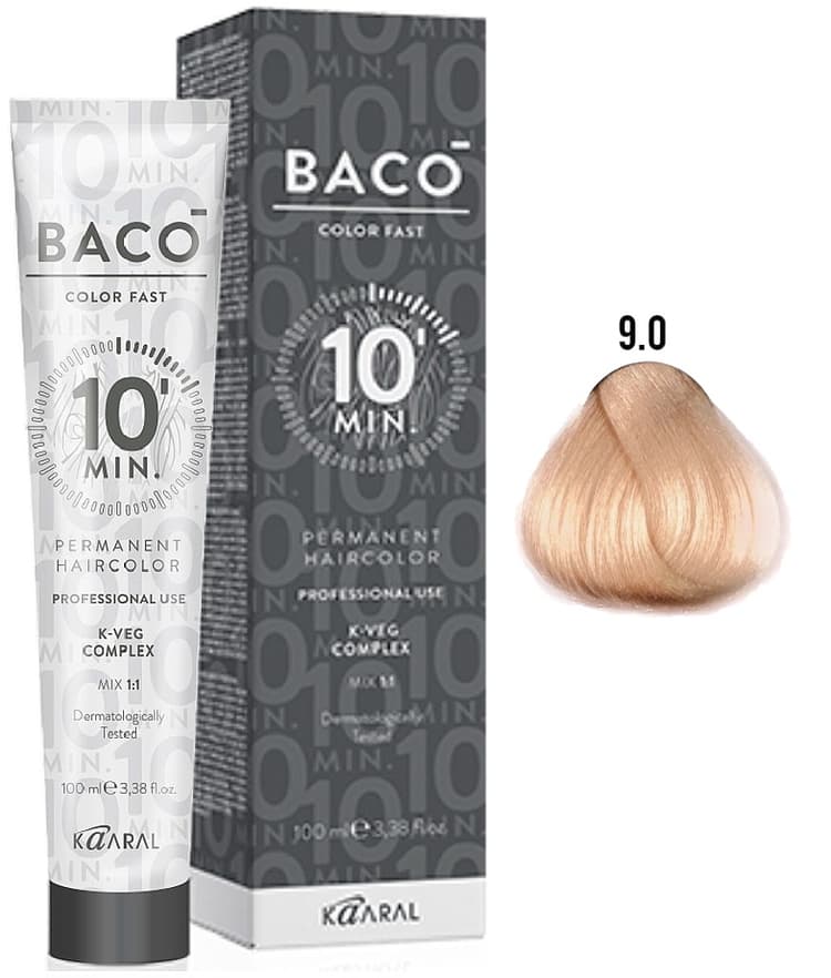KAARAL Baco Color Fast 9.0 очень светлый блондин 100 мл