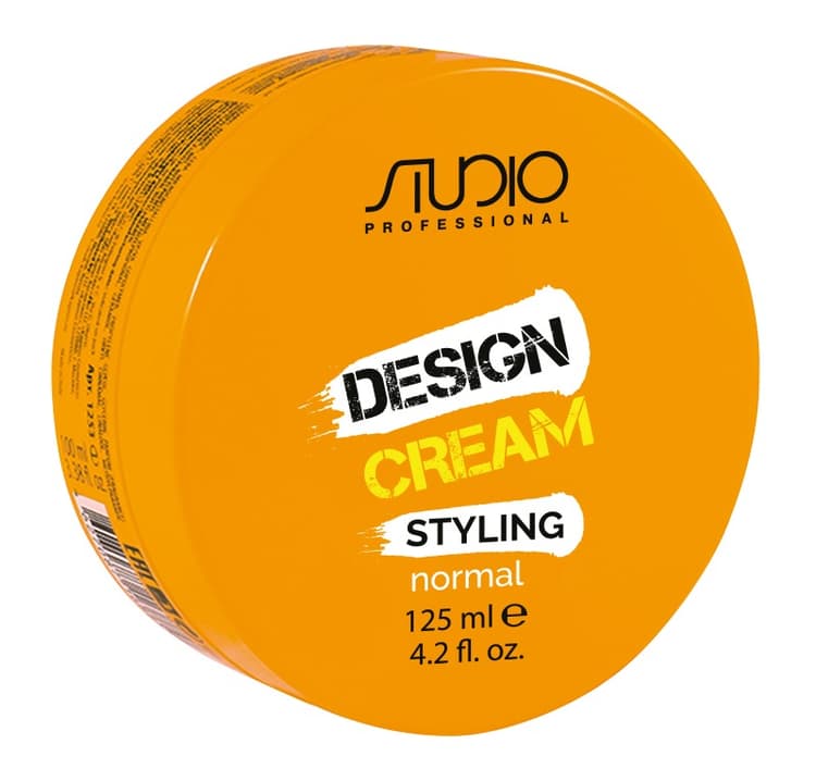 KAPOUS Studio Моделирующие сливки для укладки волос нормальной фиксации "Design Cream" 125 мл