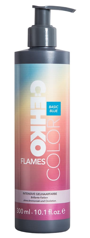 C:EHKO COLOR FLAMES Пигмент прямого действия для волос BLUE (Синий) 300 мл