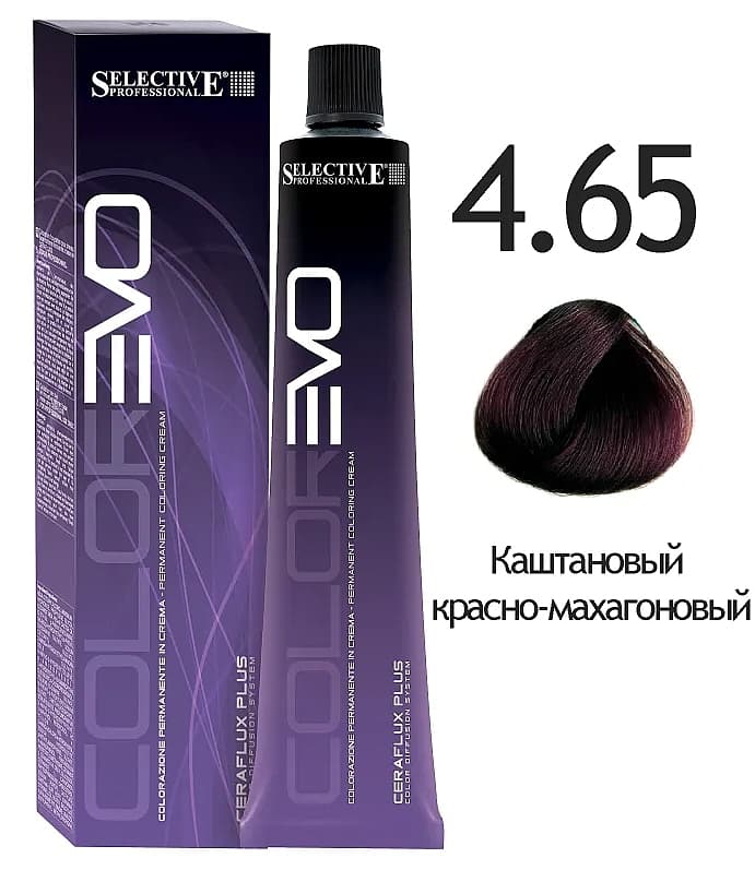 SELECTIVE COLOREVO 4.65 каштановый красно-махагоновый