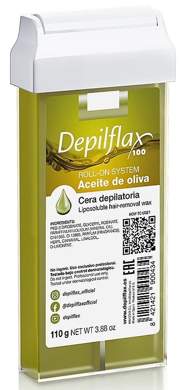 Depilflax Воск в картридже Оливковый, 110 мл.