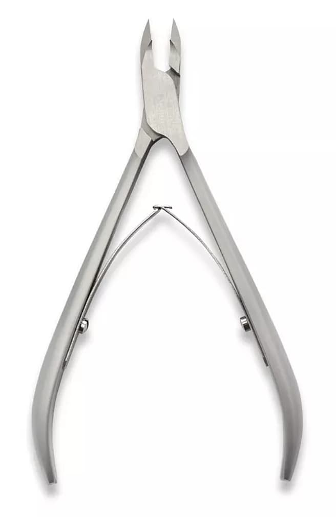YOKO Маникюрные кусачки для кутикулы двойная пружина, 5 мм, 10,3 см, классическая пятка