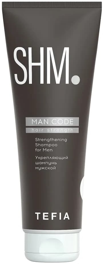 TEFIA MAN.CODE Укрепляющий шампунь мужской 285мл