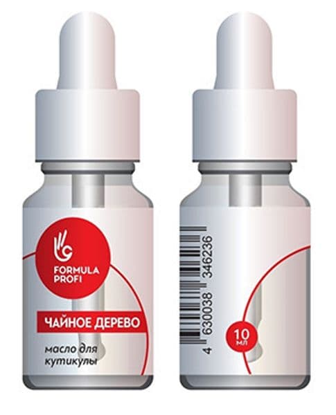 Formula Profi Cuticle oil, Масло для кутикулы "Чайное дерево" 10 мл