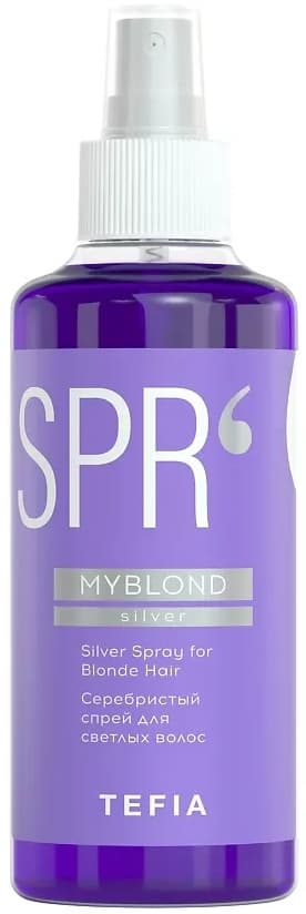 TEFIA MYBLOND Серебристый спрей для светлых волос 250мл