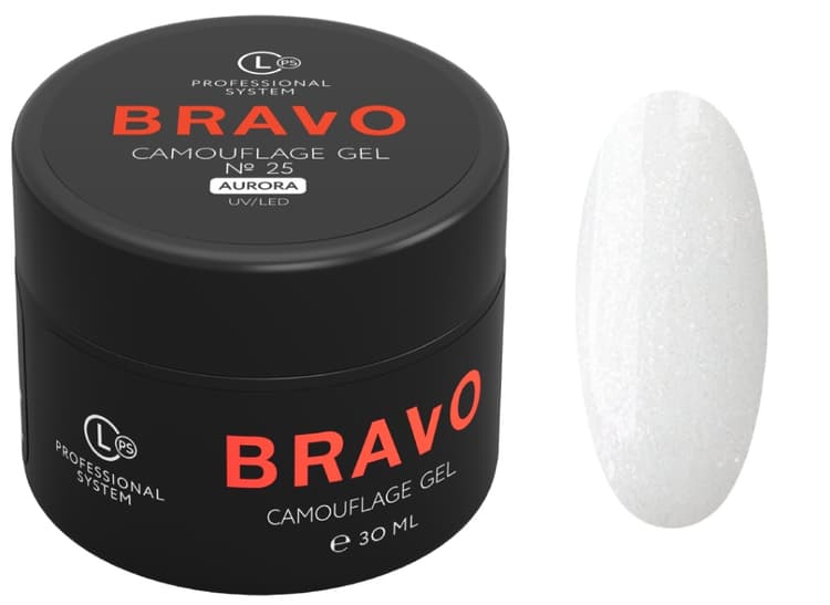 Bravo Моделирующий Camouflage Gel AURORA №25 30 мл 