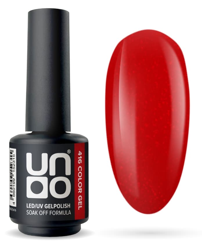 Гель-лак "Uno" - 416 Первая любовь - First Love, 8 г.