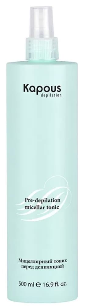 Kapous Depilation Мицеллярный тоник перед депиляцией, 500 мл