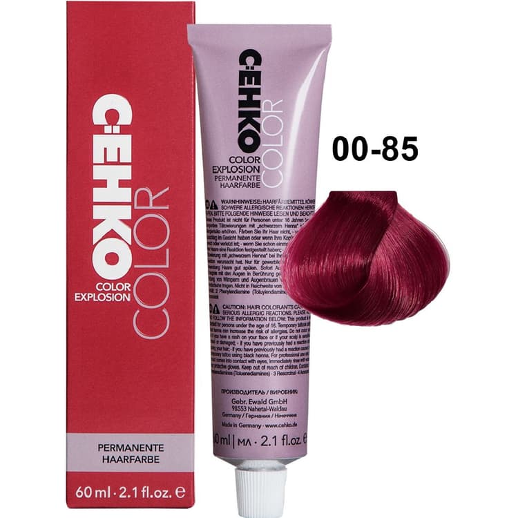 C:EHKO Color Explosion 00/85 Розовый/Rose 60 мл