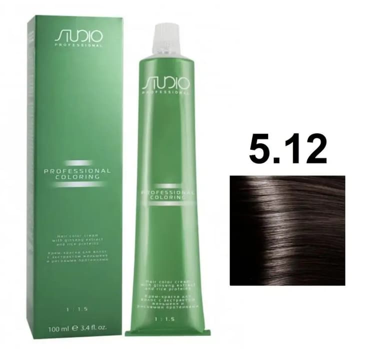 KAPOUS  Studio S 5.12 светло-коричневый пепельно-перламутровый 100 мл