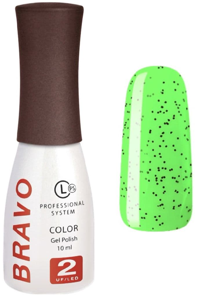 Bravo Гель-лак "Тропики" Neon Крапинка №288 10мл. 