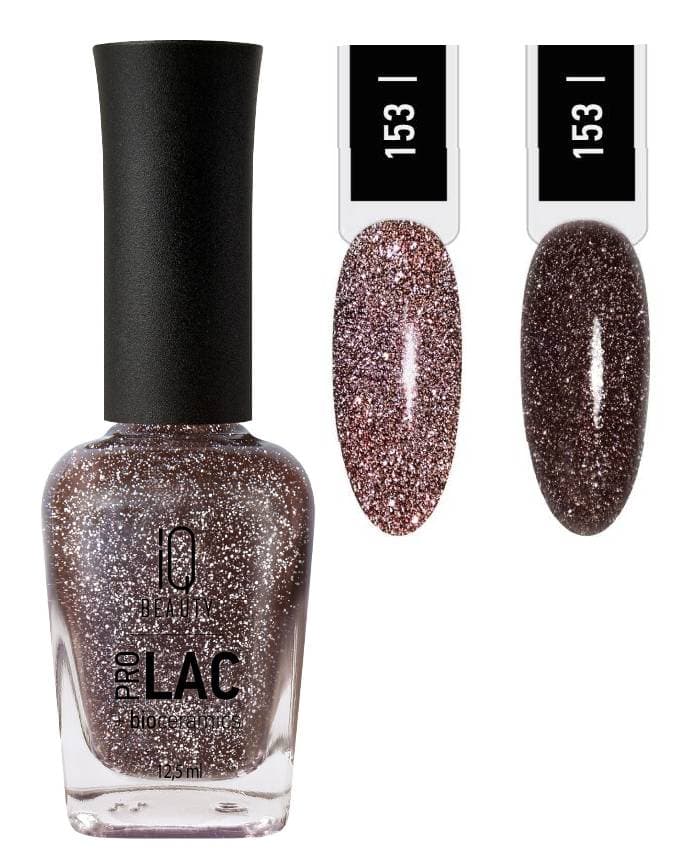 IQ BEAUTY PROLAC Лак для ногтей укрепляющий с биокерамикой 12.5 мл №153 BLAZE Revolutionary Road