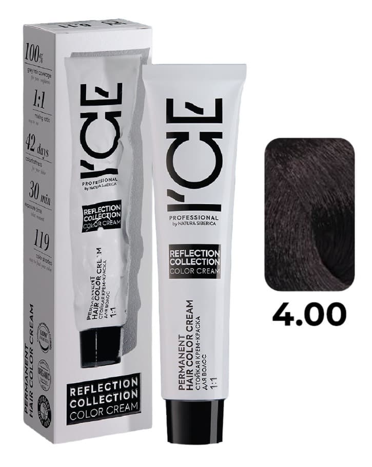 ICE PRO REFLECTION 4.00 каштановый для седины 60 мл