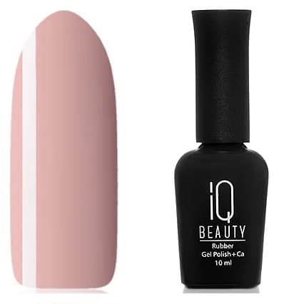 IQ BEAUTY Каучуковый гель-лак с кальцием №028 10 мл.