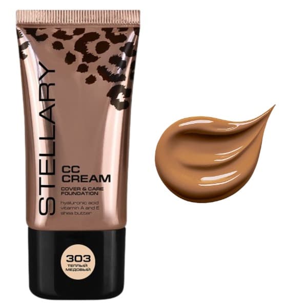 Stellary СС-крем / CC-cream тон 303 (теплый медовый), 25 мл