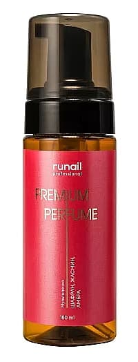 RuNail Очищающая мульти-пенка для маникюра и педикюра (шафран, жасмин, амбра) 150 мл.