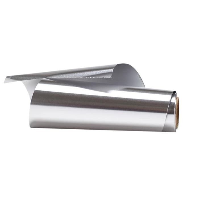 Чистовье Фольга 50 м*12см, 18мкр, серебро