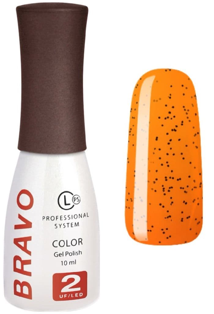 Bravo Гель-лак "Тропики" Neon Крапинка №291 10мл. 