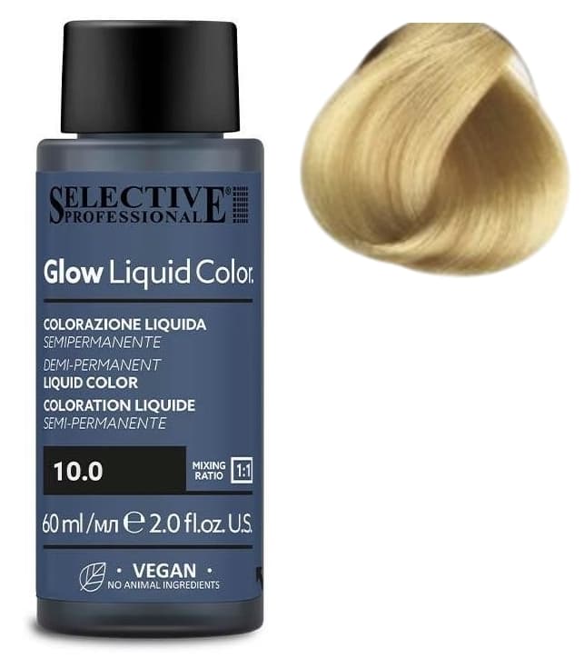 SELECTIVE Glow Liquid Color 10.0 Экстра Светлый Блондин