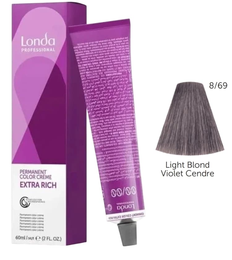 LONDACOLOR 8/69 светлый блонд фиолетовый сандрэ