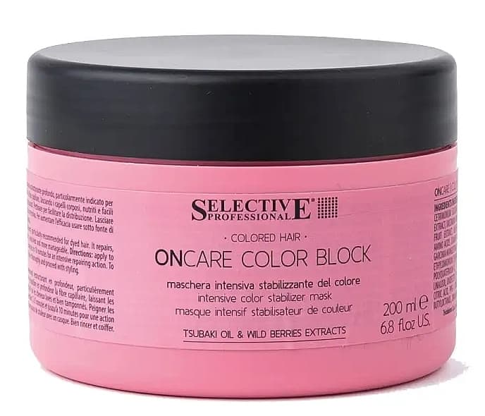 Selective ONCARE COLOR  BLOCK Маска интенсивная для стабилизации цвета 500 мл