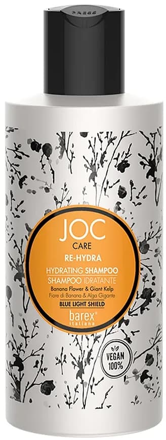 BAREX JOC CARE Увлажняющий шампунь с цветком банана и гигантской водорослью "RE-HYDRA" 250мл 