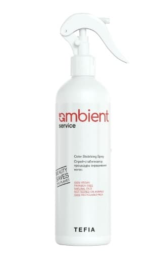 TEFIA AMBIENT Service Спрей-стабилизатор процедуры окрашивания волос 500 мл