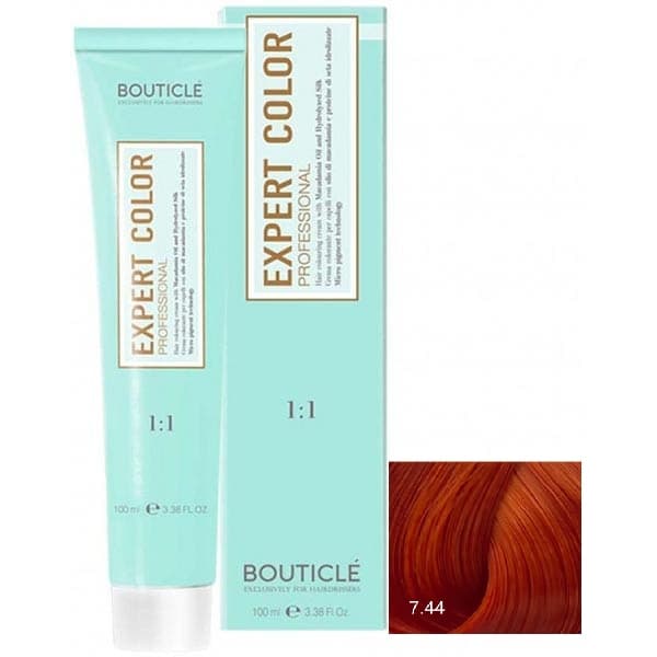 BOUTICLE Expert color 7/44 русый интенсивный медный