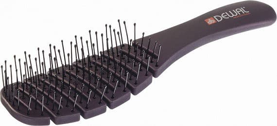 Dewal Щетка туннельная New Flexi малая, антистатик, нейлон.штифты, 9 рядов