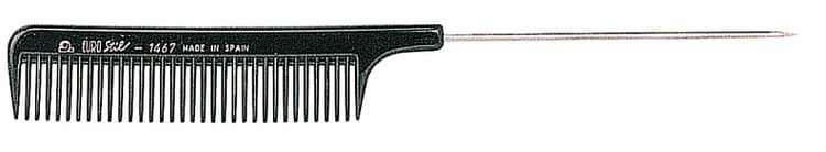 Euro Stil Расческа хвост метал. 215 мм