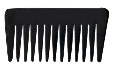 Titania Гребень Черный 115 Мм