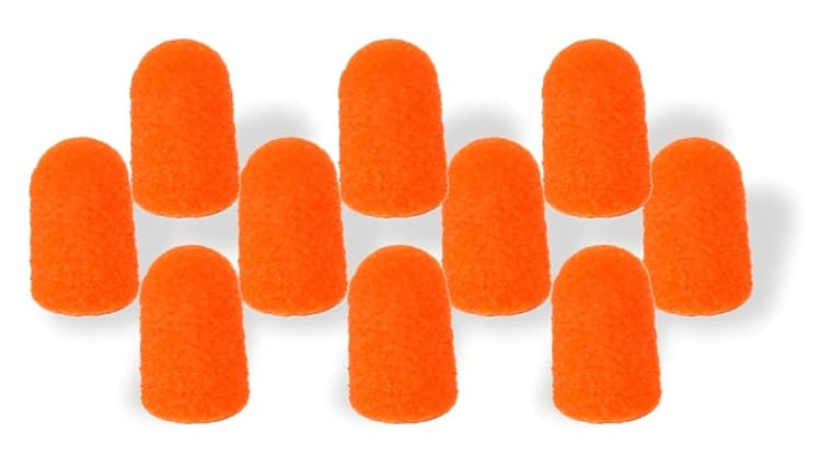 Шлифовальный колпачок Lukas 7мм средний абразив (320 грит) (Германия)