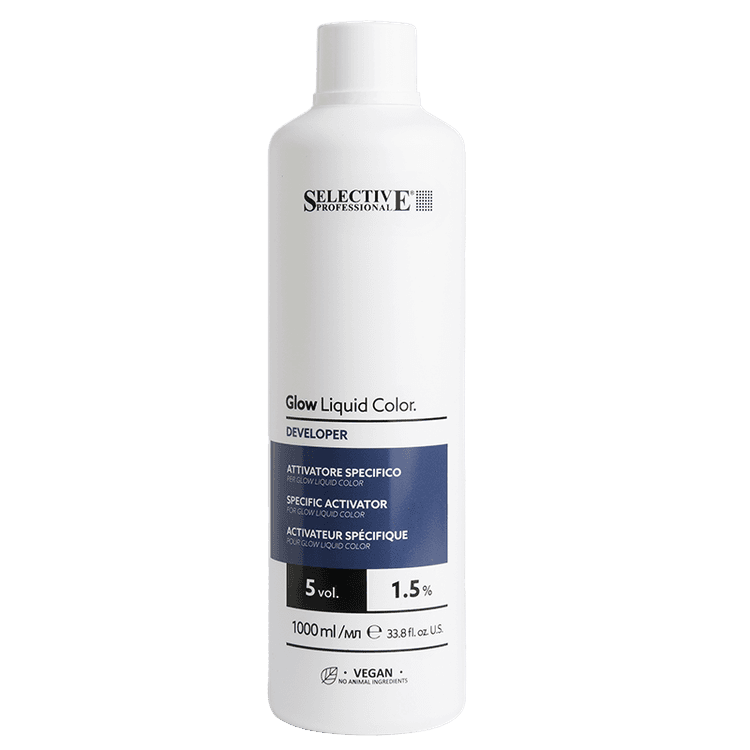 SELECTIVE Glow Liquid Color Специальный активатор DEVELOPER (5 vol.) 1,5% 1000 мл