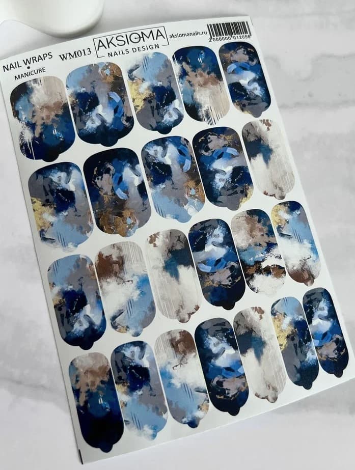 Пленка для маникюра Aksioma WM-013