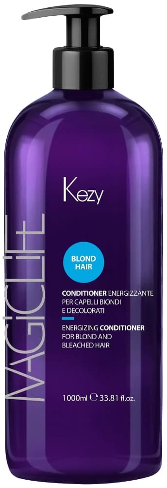 KEZY Magic Life Blond Hair Шампунь укрепляющий для светлых и обесцвеченных волос, 1000 мл. 