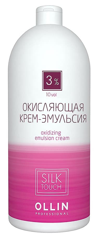 OLLIN silk touch 3% 10vol. Окисляющая крем-эмульсия 1000мл
