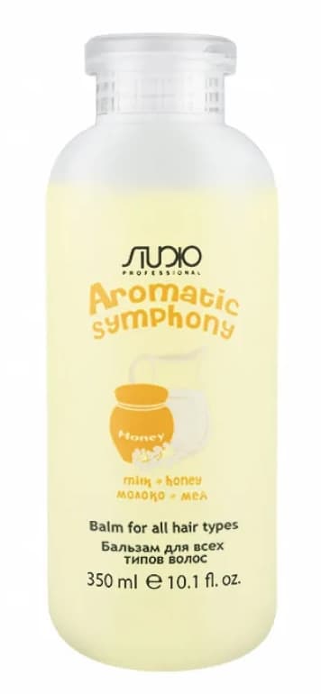 Kapous Studio Бальзам для всех типов волос «Молоко и мед» серии "Aromatic Symphony" 350 мл
