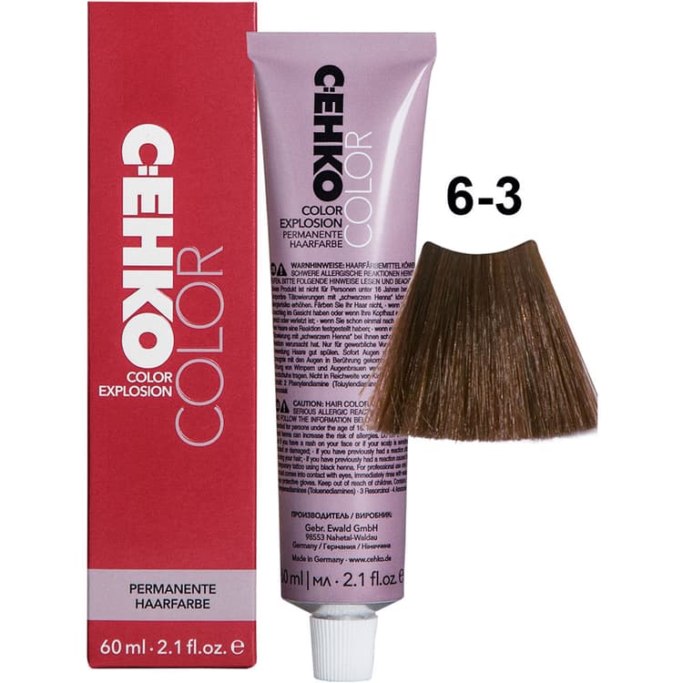 C:EHKO Color Explosion 6/3 Золотистый блондин/Golden blond 60 мл