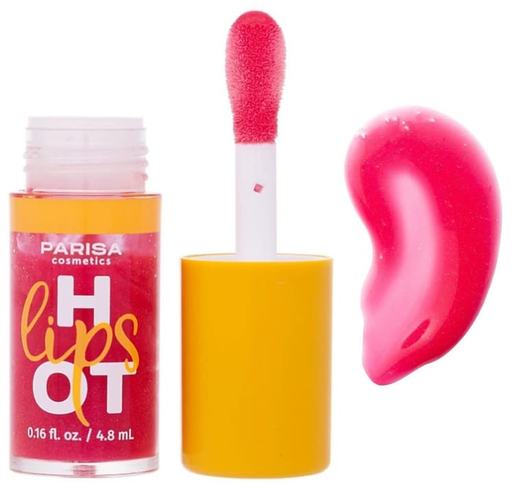 Parisa Масло для губ "Hot Lips" LO-05 (02 super model/розовый перламутр), 4,8 мл