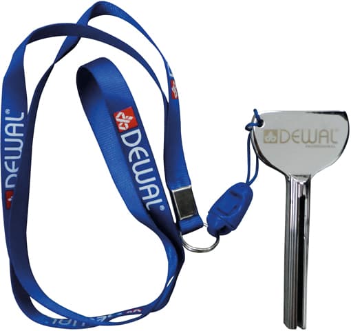 Dewal Выдавливатель д/тюбика "ключ" на шнурке