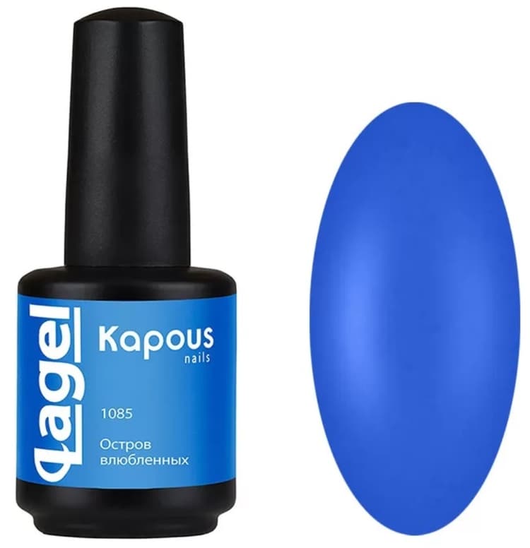 Kapous Nails Гель-лак "Lagel" 1085 остров влюбленных, 15 мл