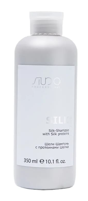 Kapous Studio Шелк-Шампунь с протеинами шелка серии "Luxe Care" 350 мл