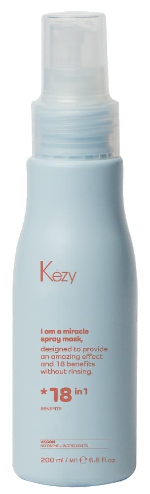 Kezy I am SPRAY MASK Кондиционирующая маска-спрей 18 в 1, 200 мл.