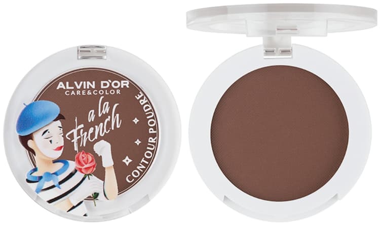 Alvin D'or A LA FRENCH Пудра-контуринг для лица Contour poudre (тон 02 Moccachino), 3,59 гр.